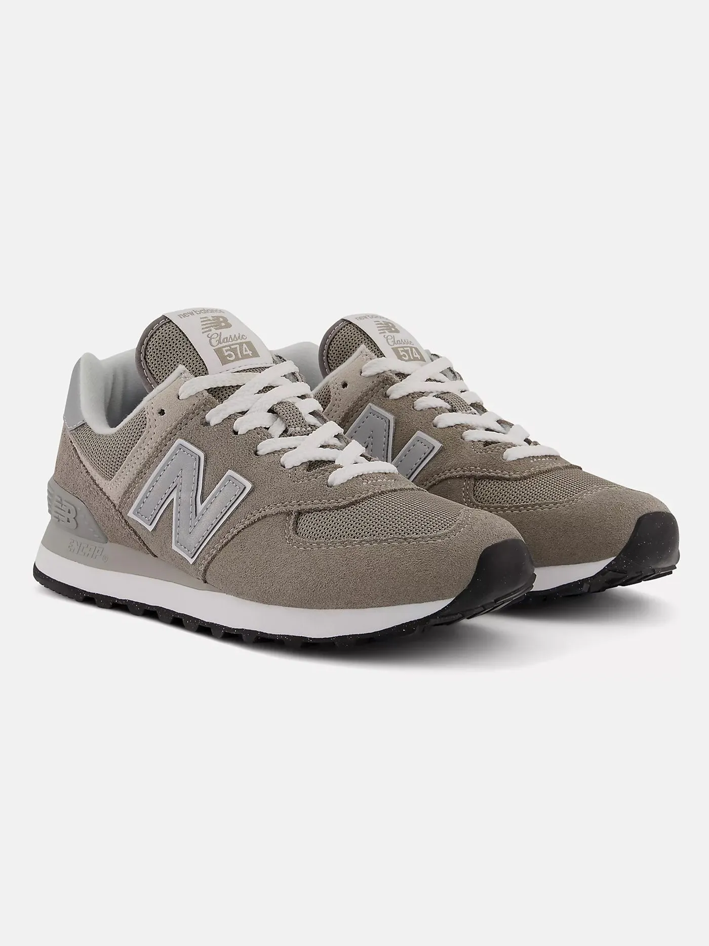 574 Grey/White Shoes