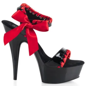 6" Stiletto Mid-Platform Sandal (Delight-615)