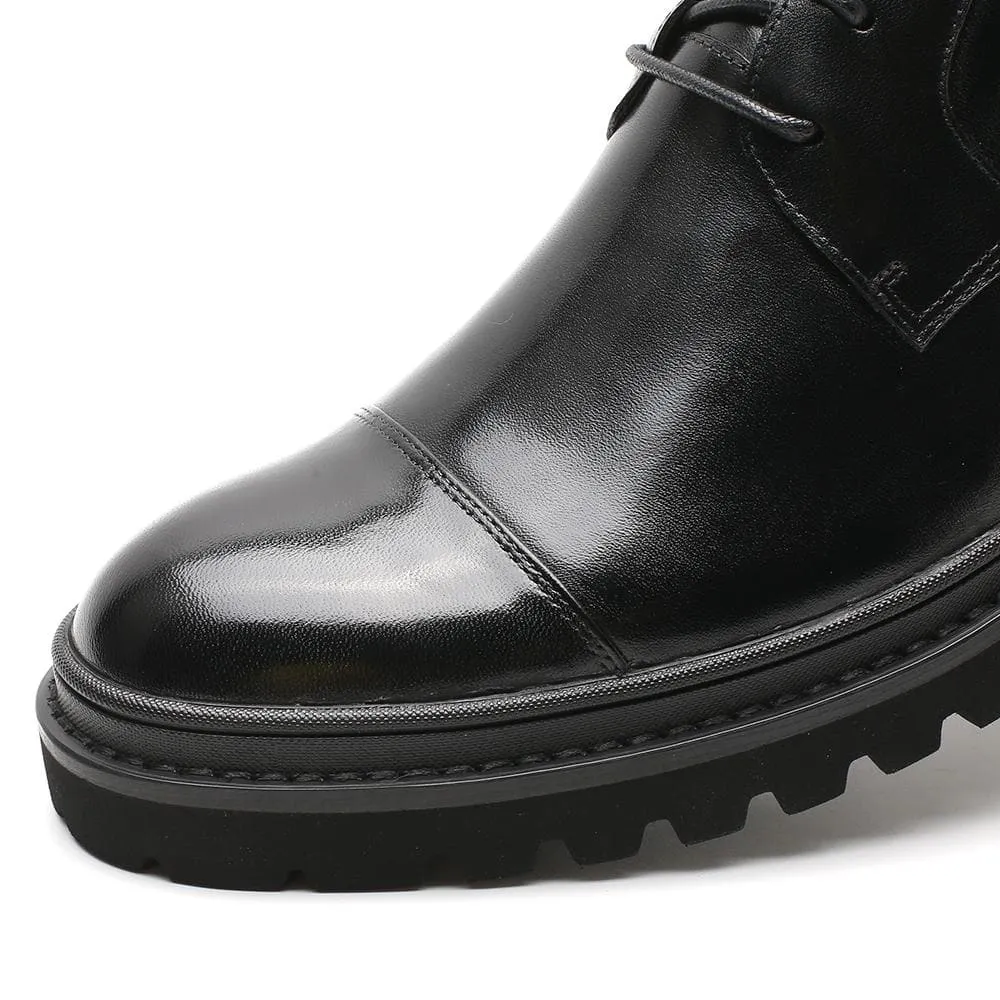 9 CM / 3.54 Inches CMR CHAMARIPA Height Increasing Shoes High Heel Men Dress Shoes
