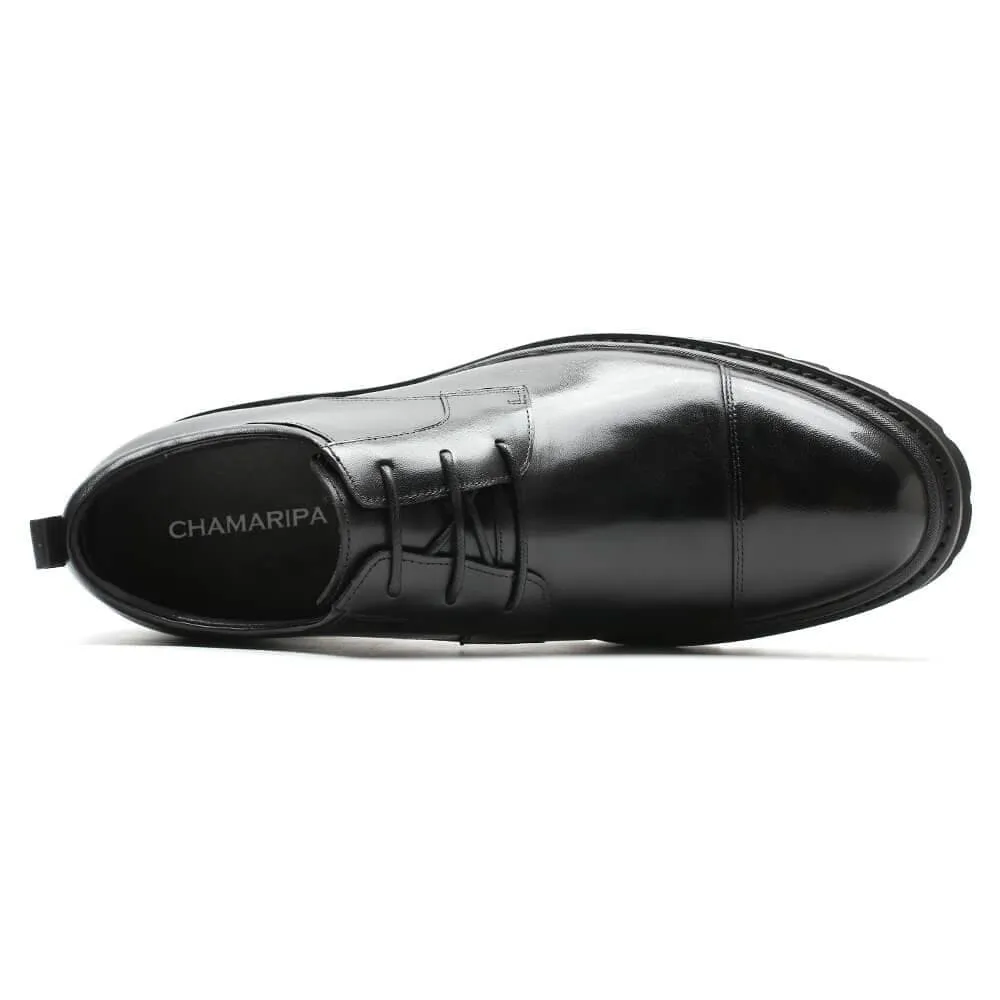 9 CM / 3.54 Inches CMR CHAMARIPA Height Increasing Shoes High Heel Men Dress Shoes
