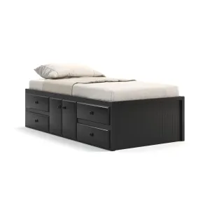 Acadia Cottage Storage Bed with 4 Drawers and 2 Doors