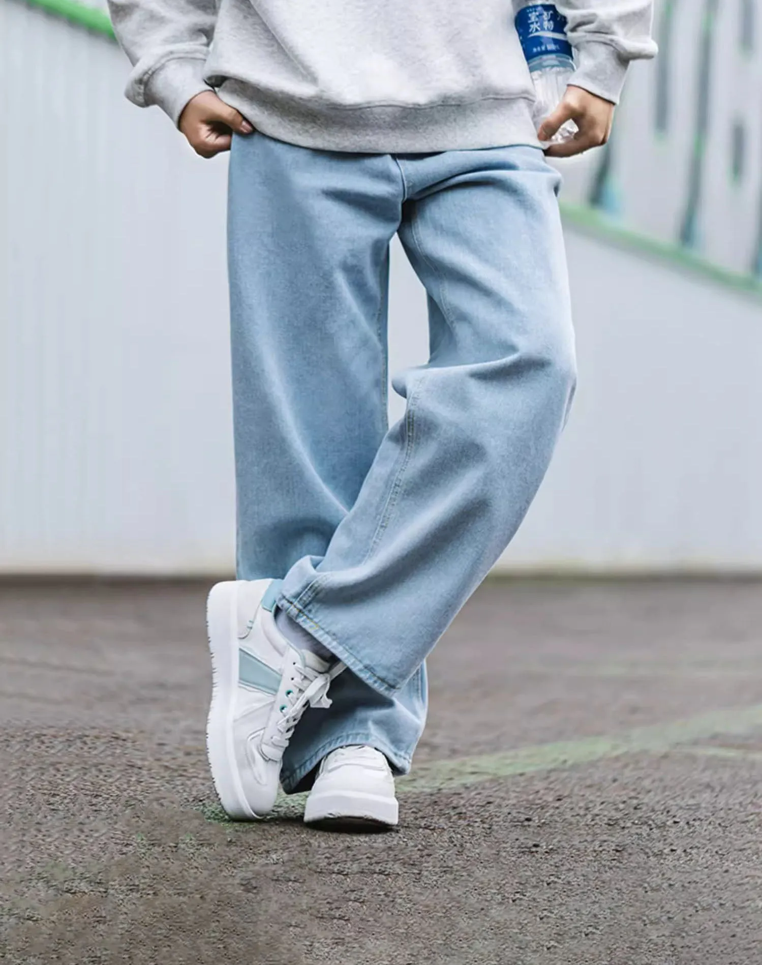 American Improved Moral Breathable Versatile White Men's Casual Shoes
