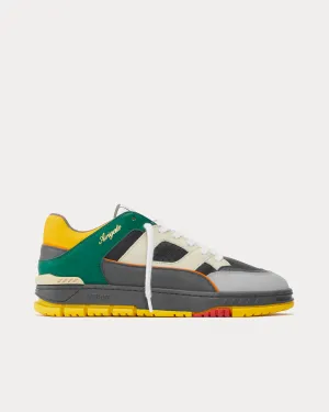 Area Lo Black / Green Low Top Sneakers