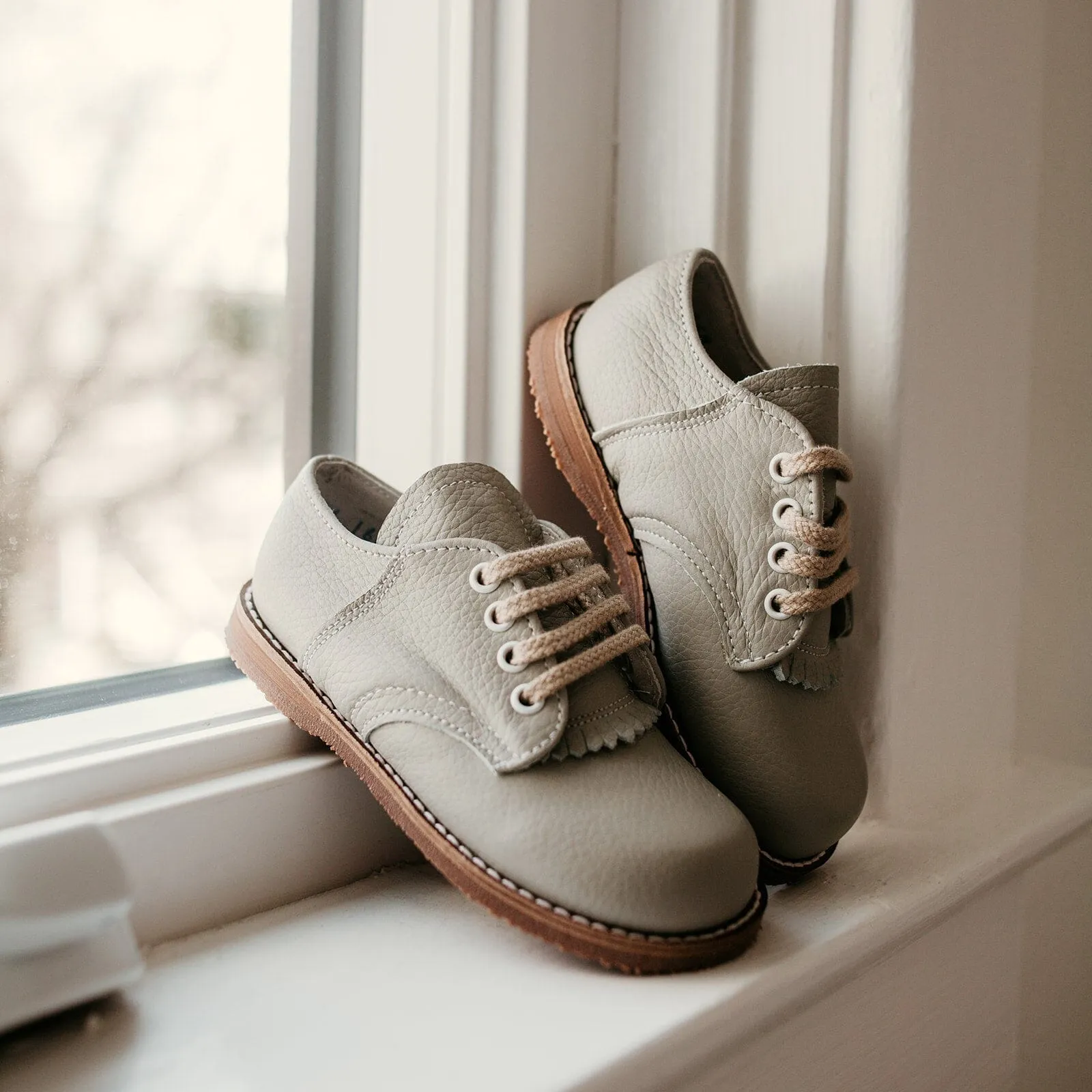 Artie Saddle | Dove Grey