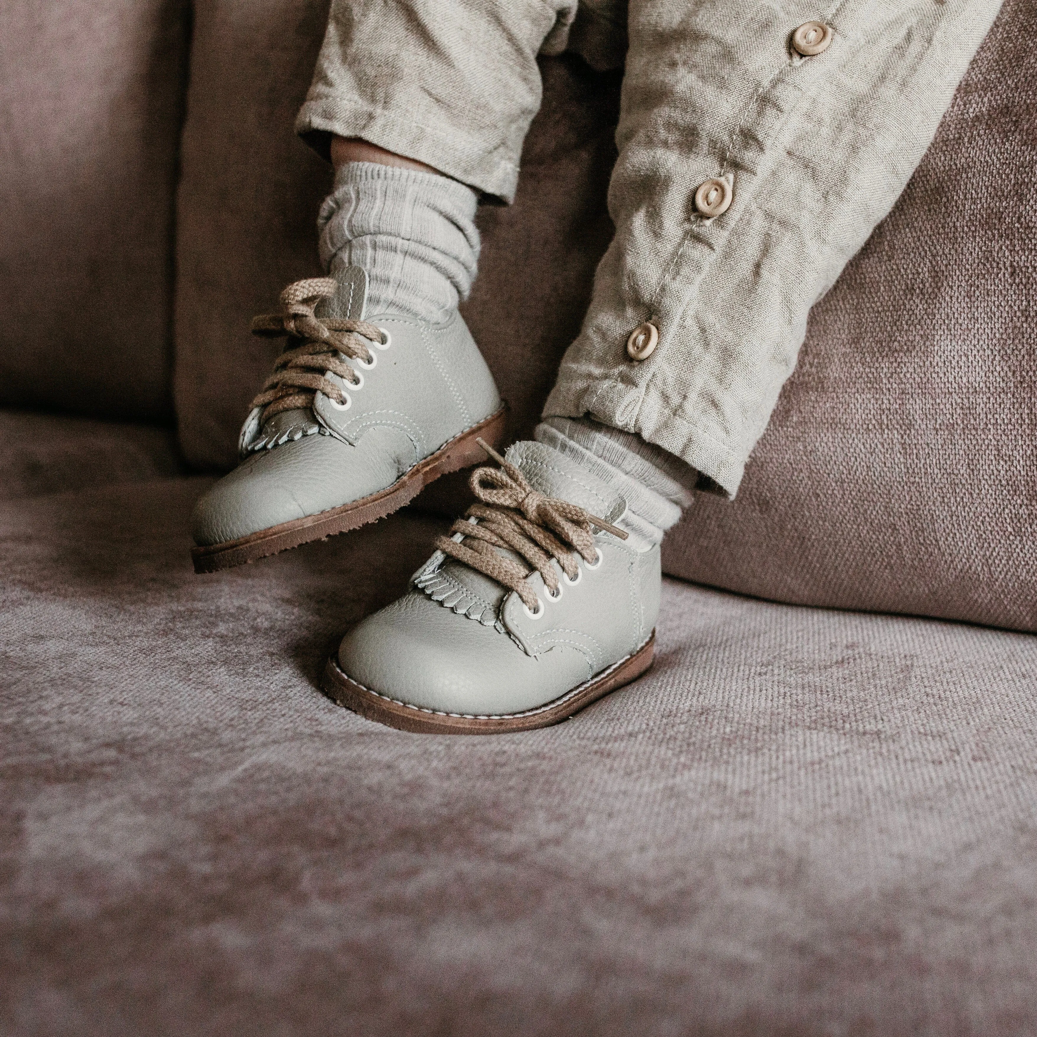 Artie Saddle | Dove Grey