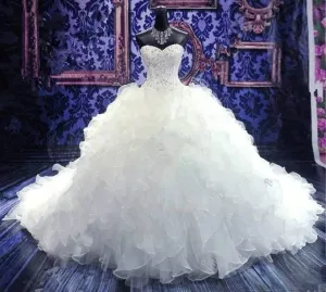 Ball Gown Wedding Dress at Bling Brides Bouquet