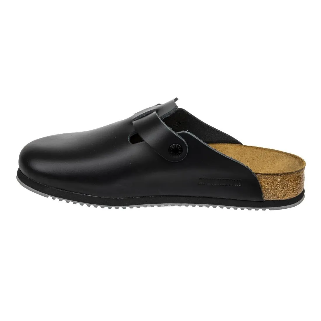 BB129-45 Birkenstock Super Grip Professional Boston Clogs Black 45