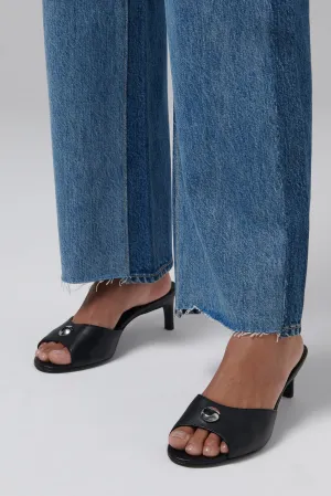 Black 65 Logo Mule