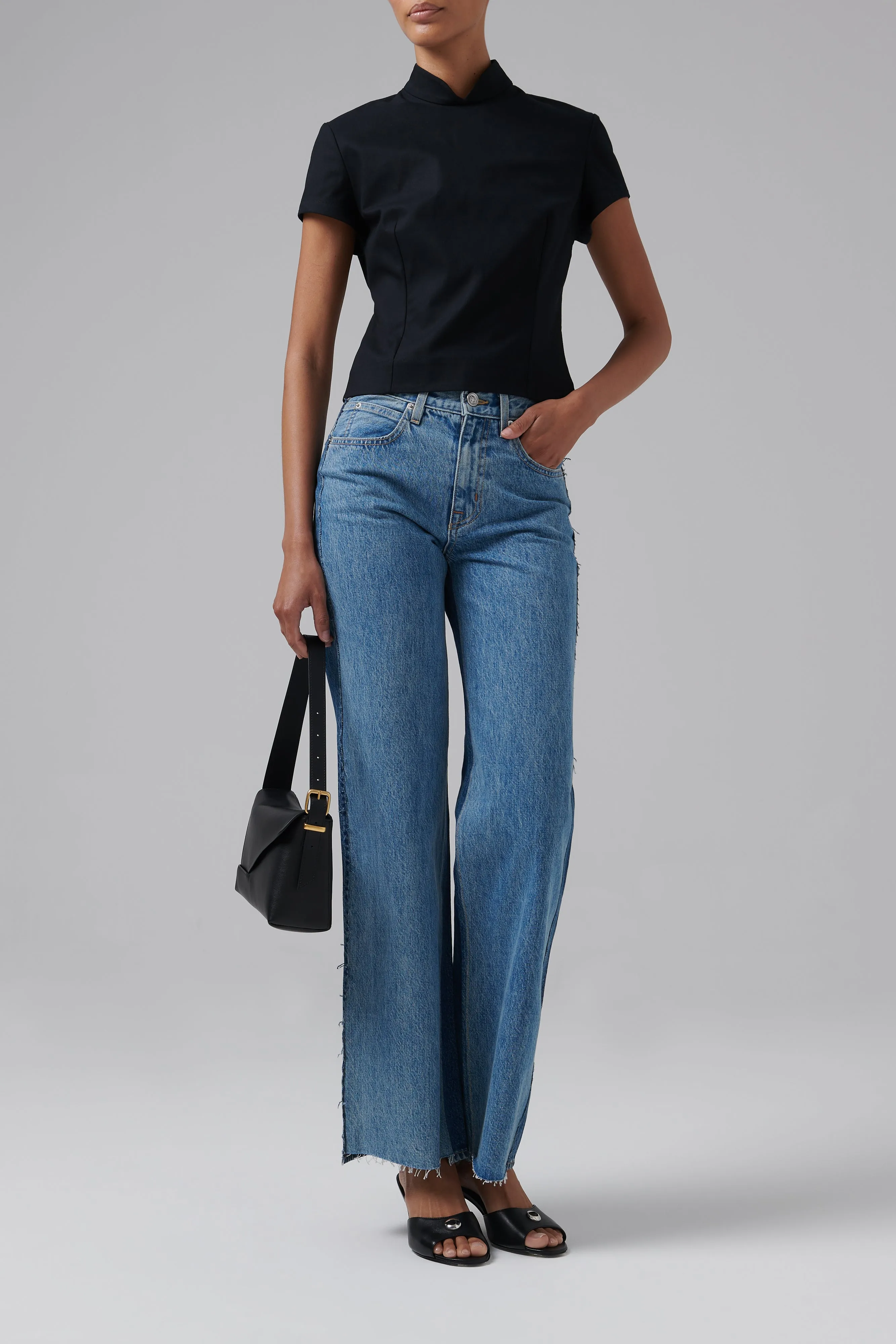 Black 65 Logo Mule