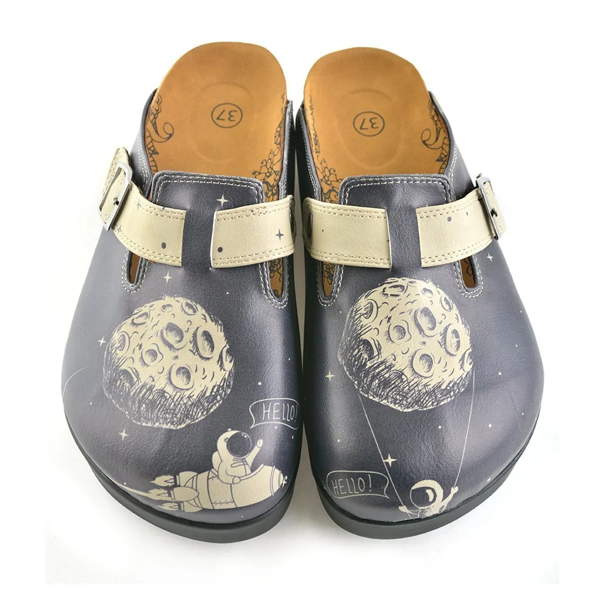Black Moon & Astronaut Clogs CAL704