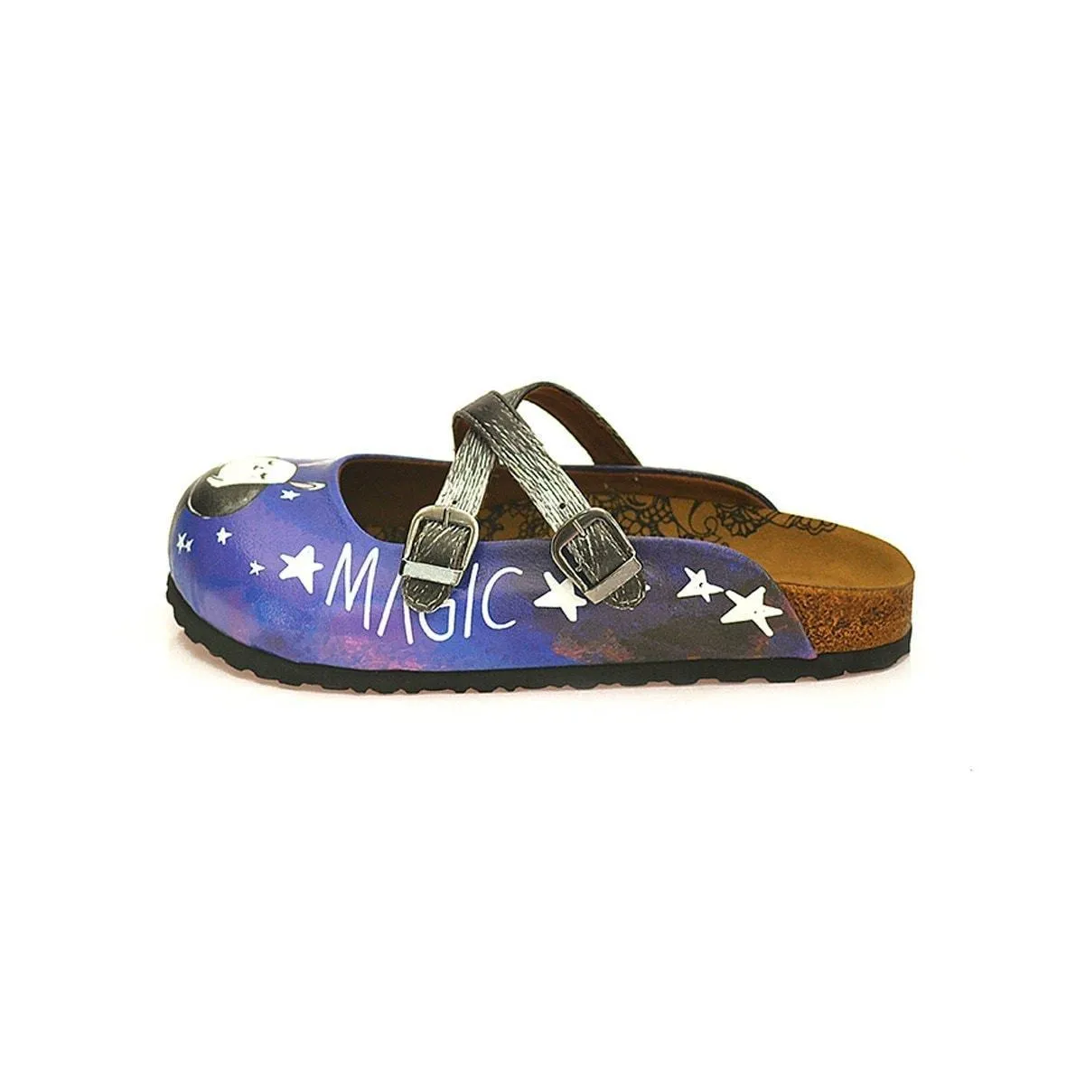Blue Magic Cross-Strap Clogs WCAL127