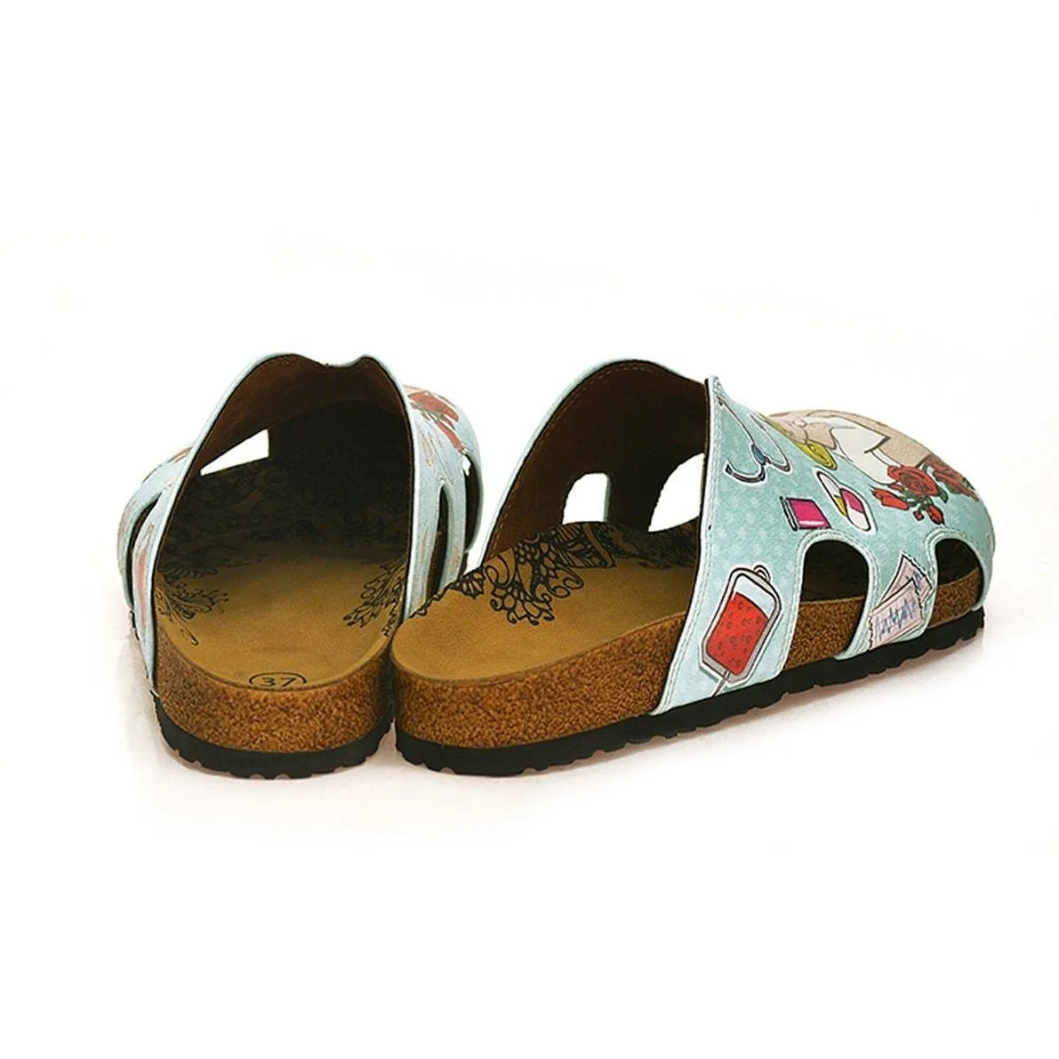 Blue Nurse Clogs WCAL603