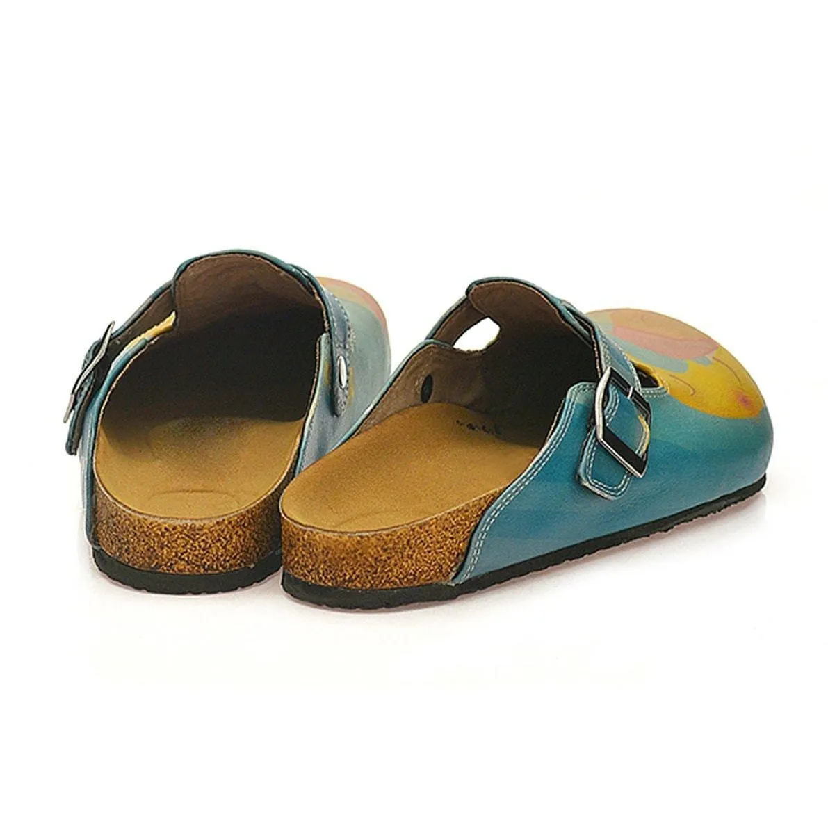 Blue Sleeping Baby Clogs CAL334