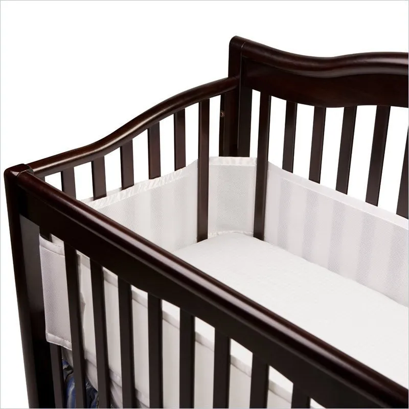 Breathable Baby Bumpers in White