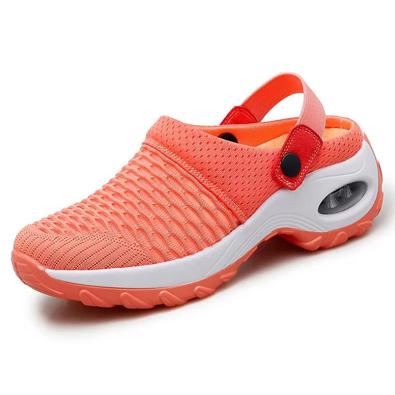 Breathable women's shoes with air cushion for leisure