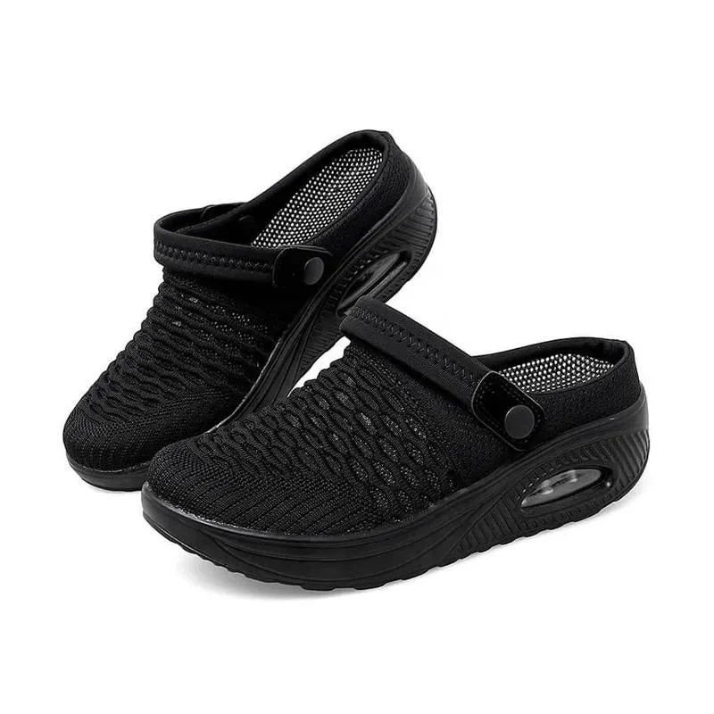 Breathable women's shoes with air cushion for leisure