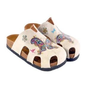 Butterfly and Bird Clogs CAL608