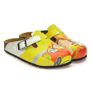 Cat in The Car Clogs WCAL332