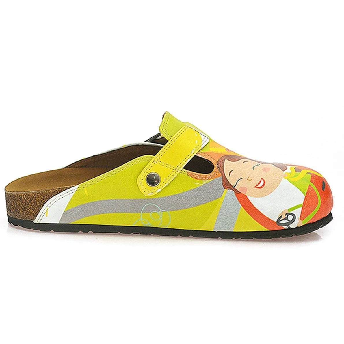 Cat in The Car Clogs WCAL332