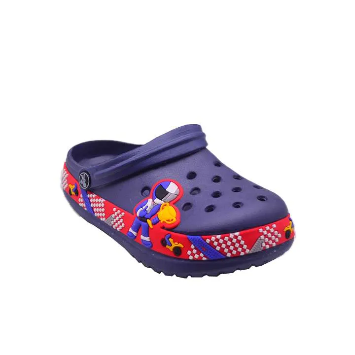 City Walk Clogs Kids Footwear Navy Blue CHP288NV