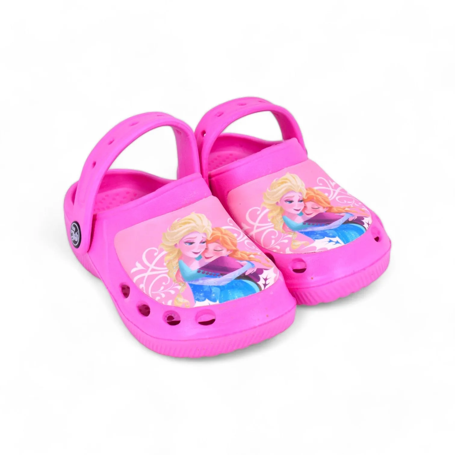 City Walk Kids Pink Frozen Themed Clogs Kids Footwear CHP410