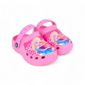 City Walk Kids Pink Frozen Themed Clogs Kids Footwear CHP410