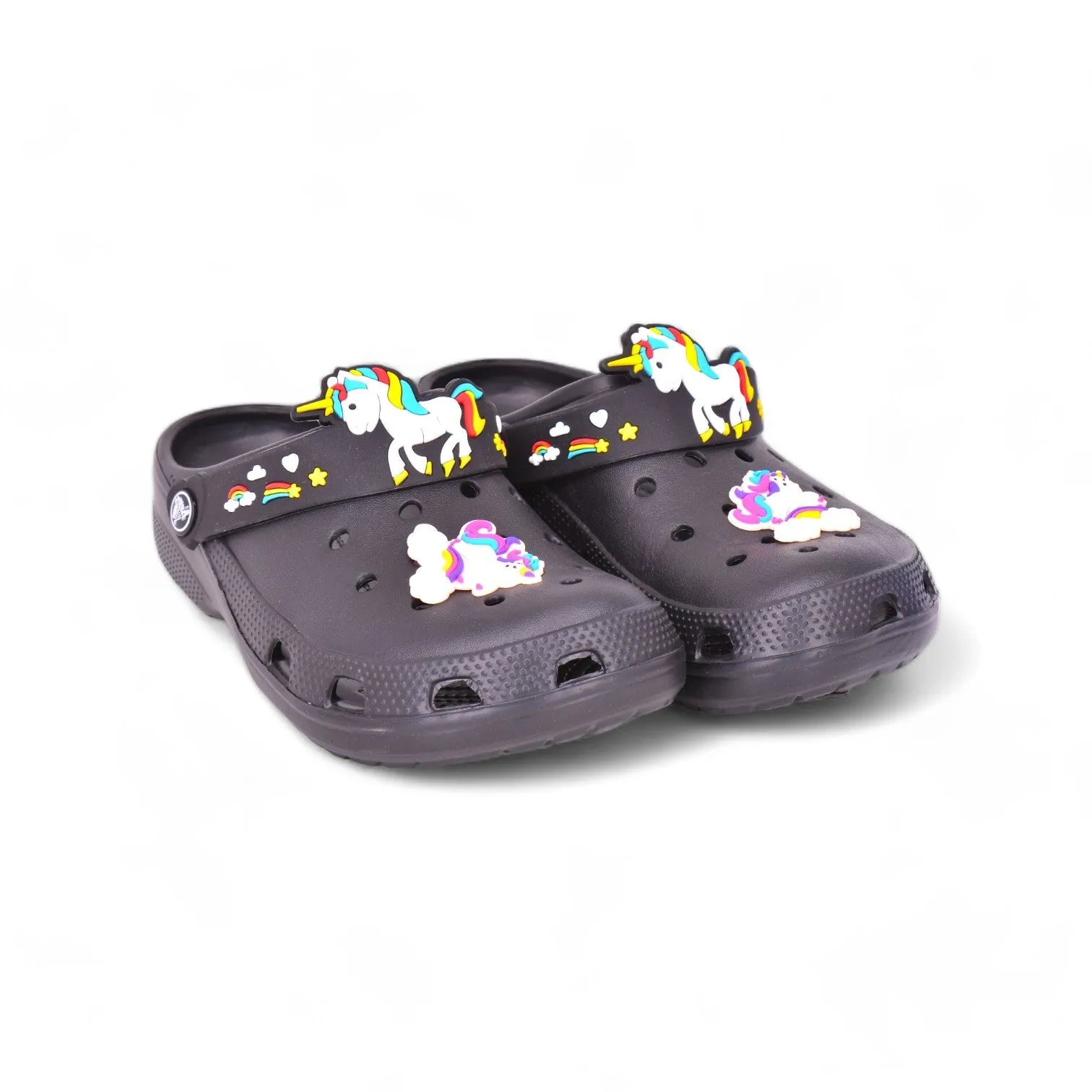 City Walk Sling Back Unicorn Cute Cartoon Clogs Kids Footwear Assorted CHP378