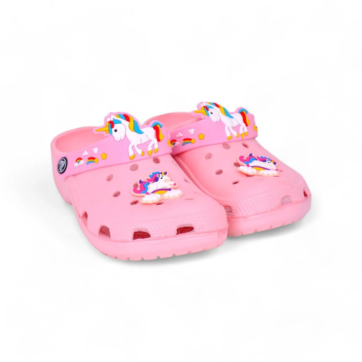 City Walk Sling Back Unicorn Cute Cartoon Clogs Kids Footwear Assorted CHP378