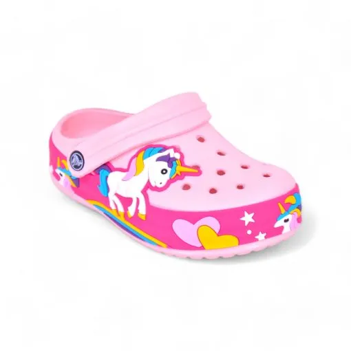 City Walkâ€™s Sling Back Cute Cartoon Clogs Kids Footwear Pink CHP351PK