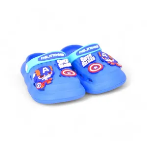 City Walkâ€™s Sling Back Melittder Cute Cartoon Clogs Kids Footwear Blue CHP359B
