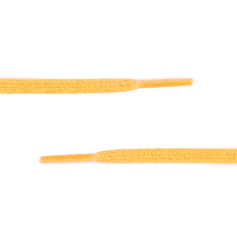 Colored Flat Waxed Shoelaces