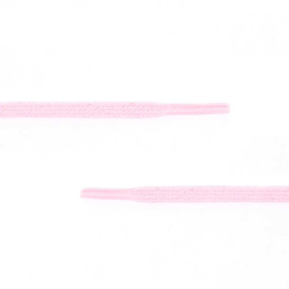 Colored Flat Waxed Shoelaces
