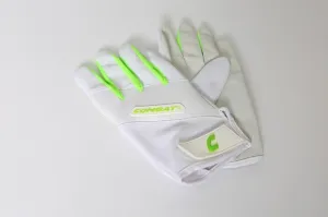 Combat Derby Life Girls Batting Glove Lime
