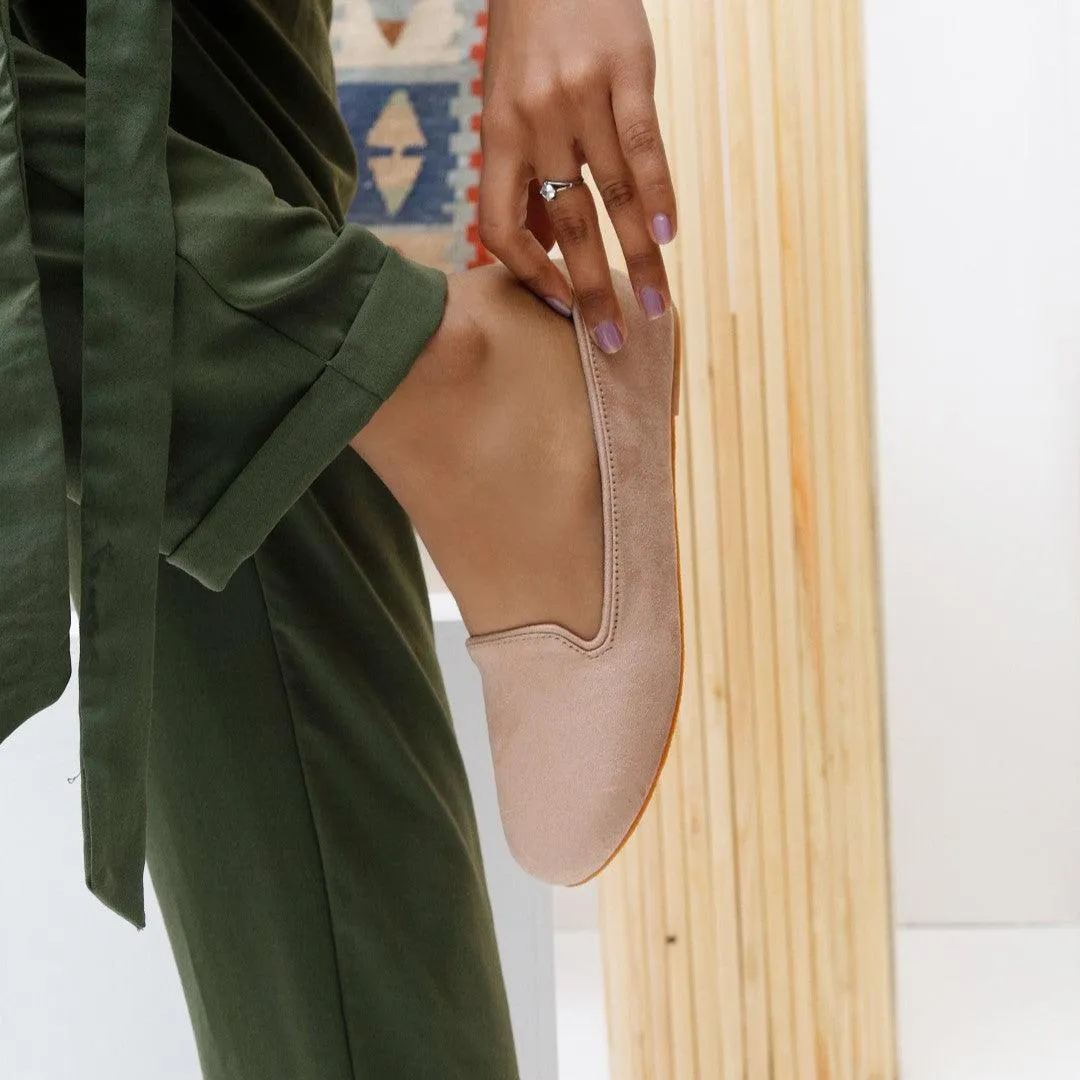 Cream Loafers