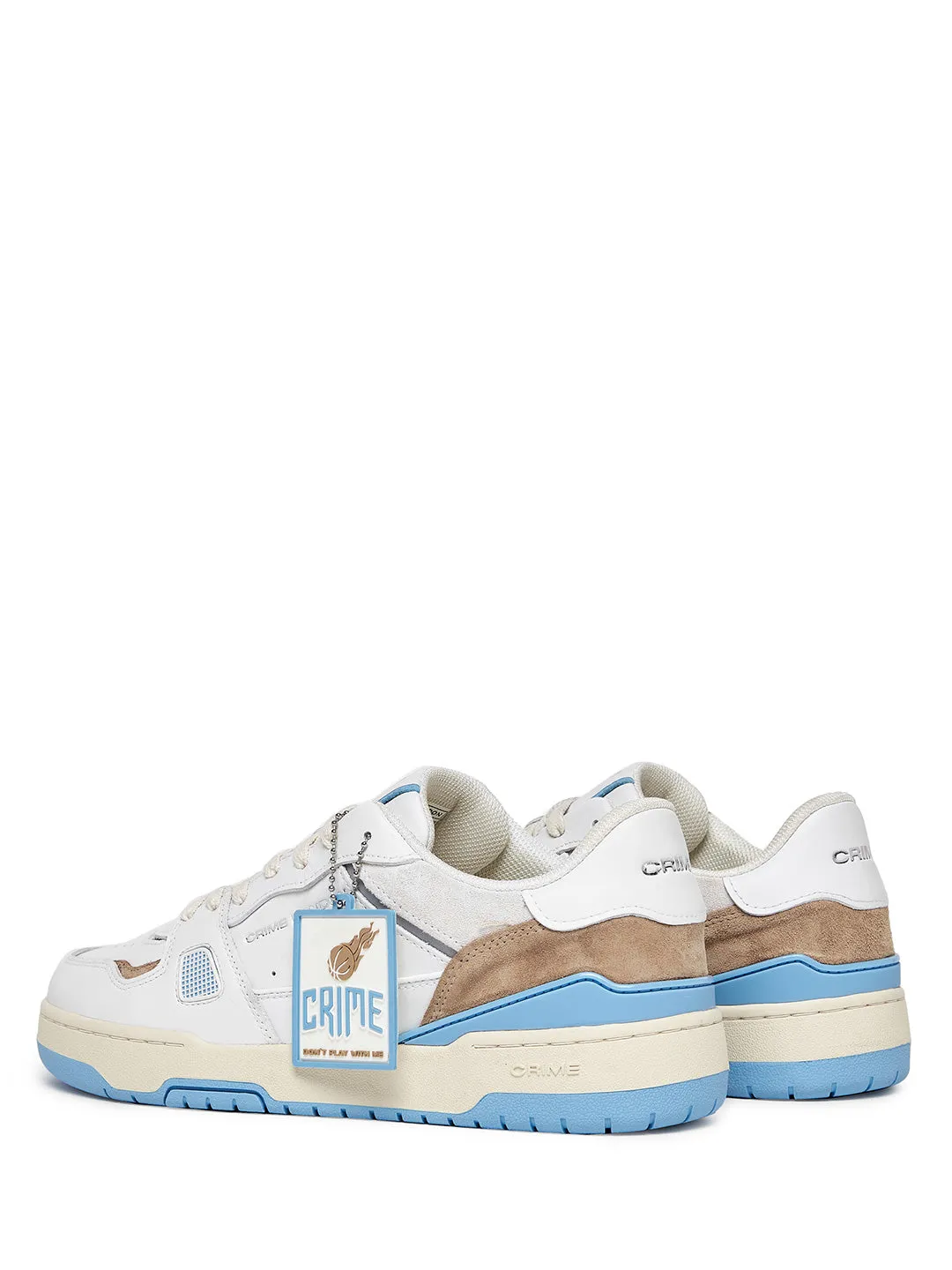 Crime Off Court OG Ice Cube sneakers bianco e celeste