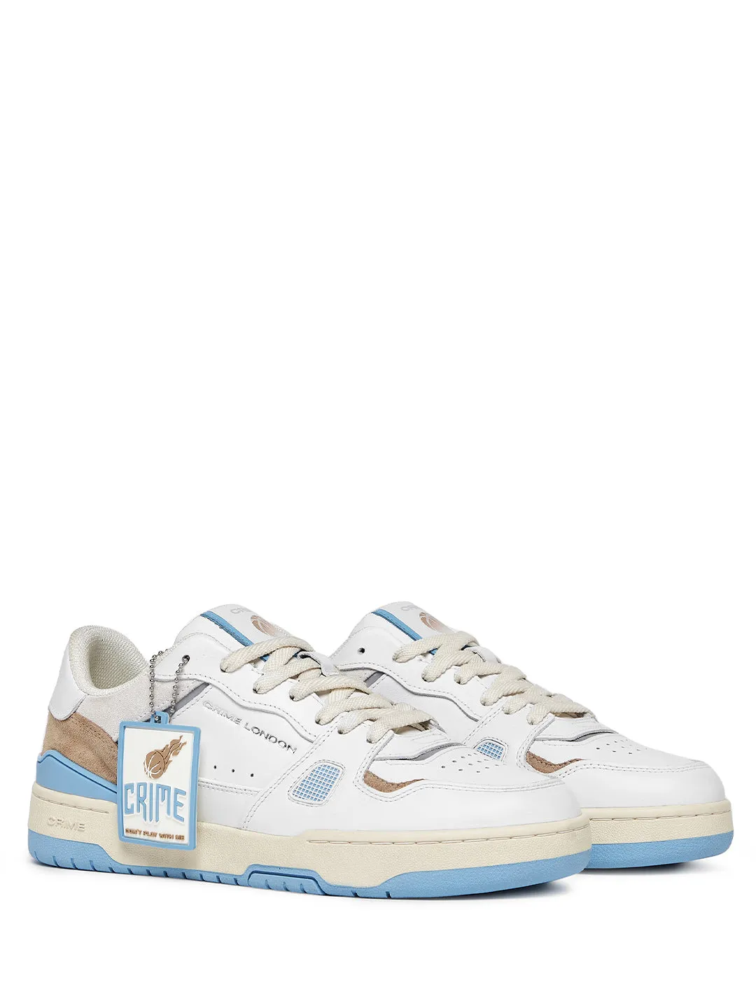 Crime Off Court OG Ice Cube sneakers bianco e celeste