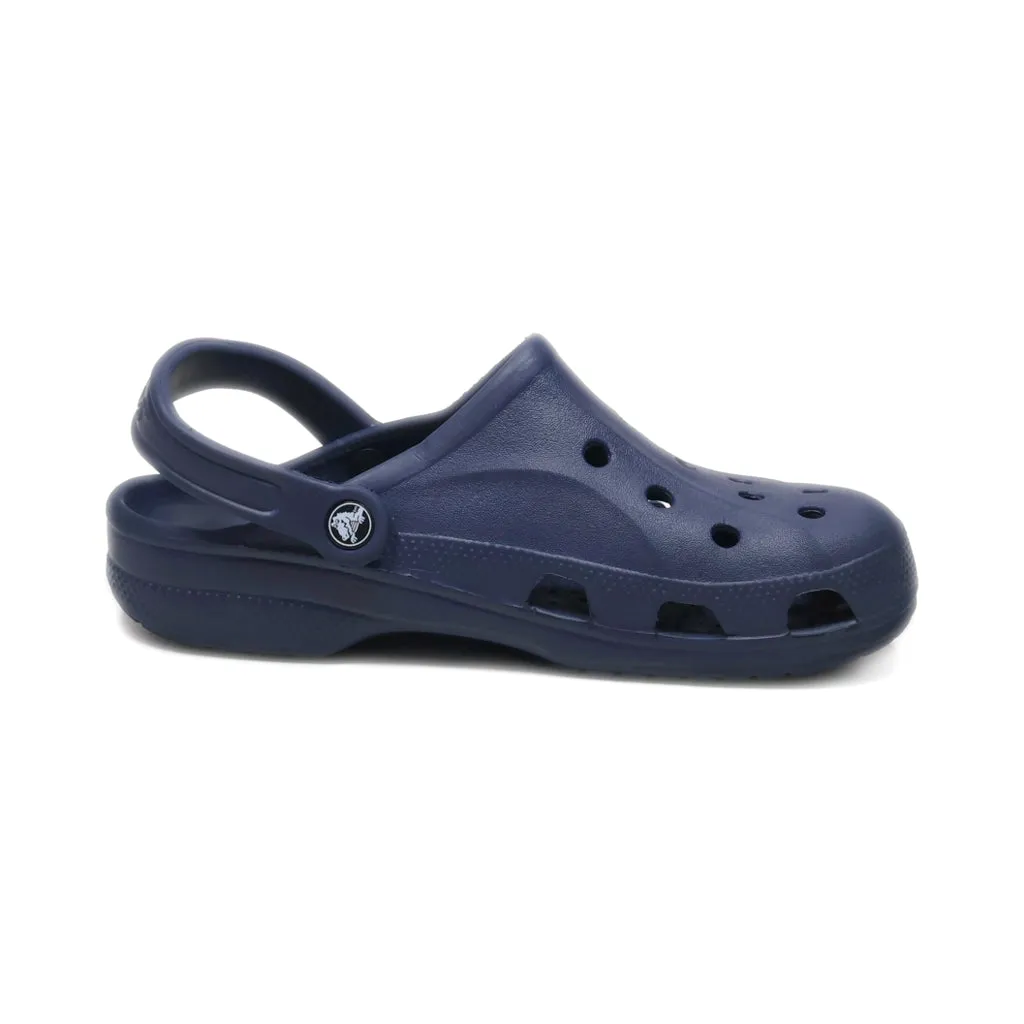 Crocs Classic Baya Lined Clogs Canvas Blue Colour For Women