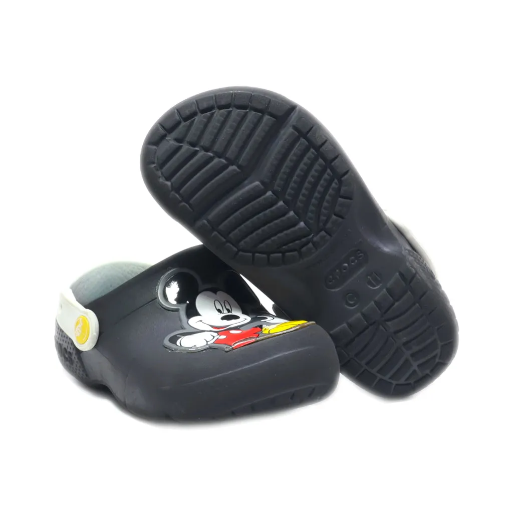 Crocs Mickey Clogs Eva Black Colour For Kids
