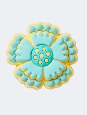 Crocs Multi Flower Unisex Lifestyle Pins Blue/Yellow