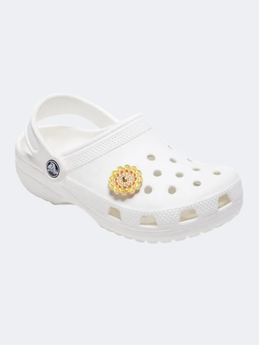 Crocs Spinner Flower Unisex Lifestyle Pins Yellow/Orange