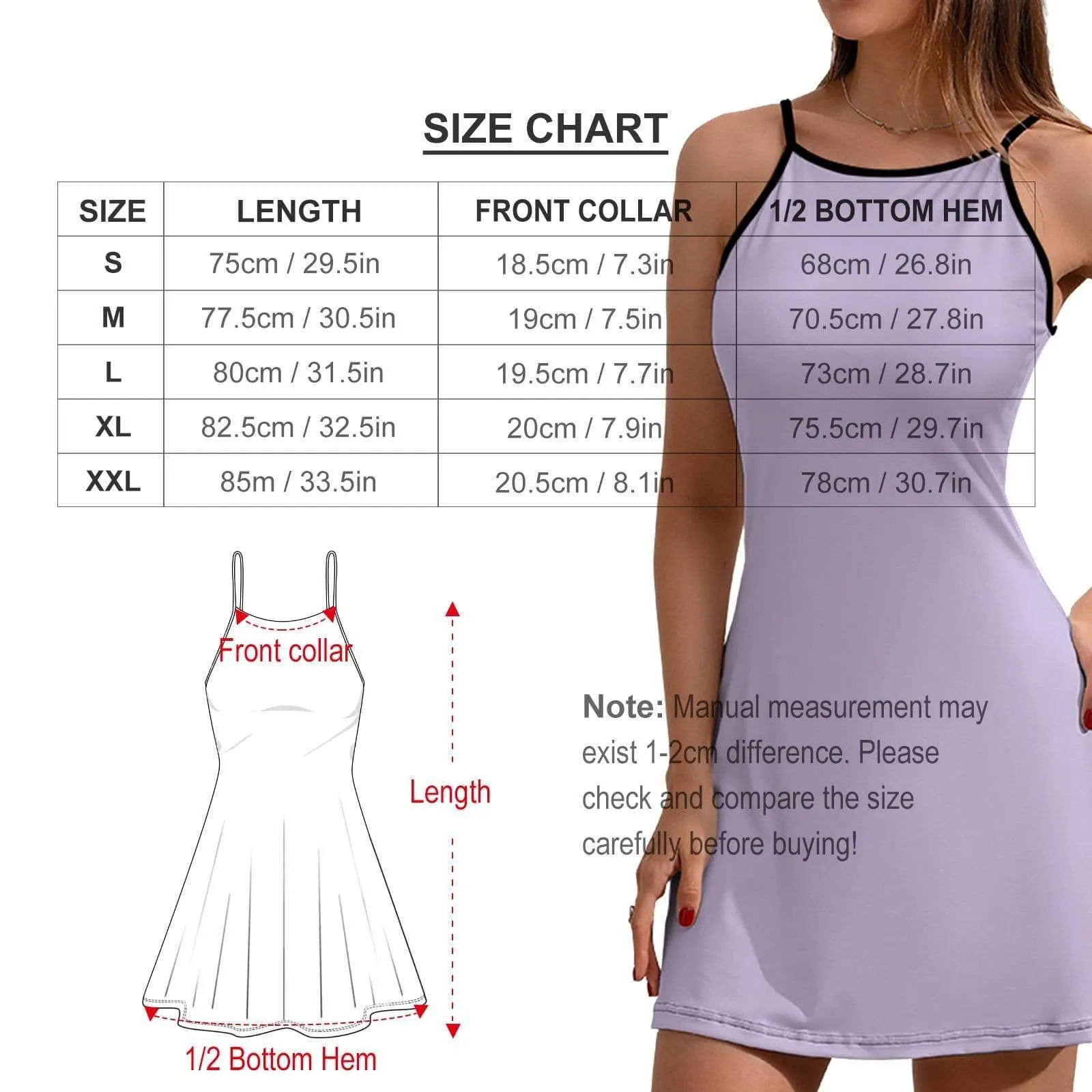 Custom Face Cherry Women's Sling Dress