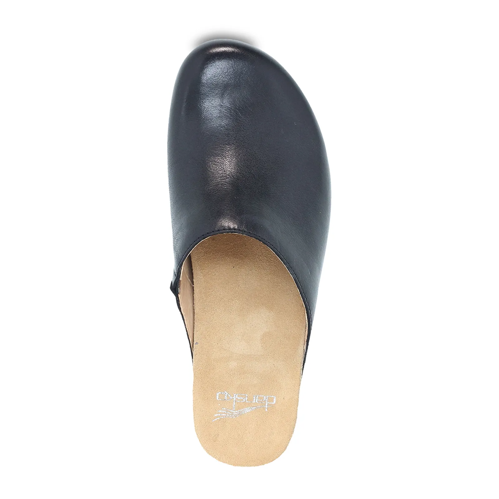 Dansko Talulah Clog (Women) - Black Milled Burnished