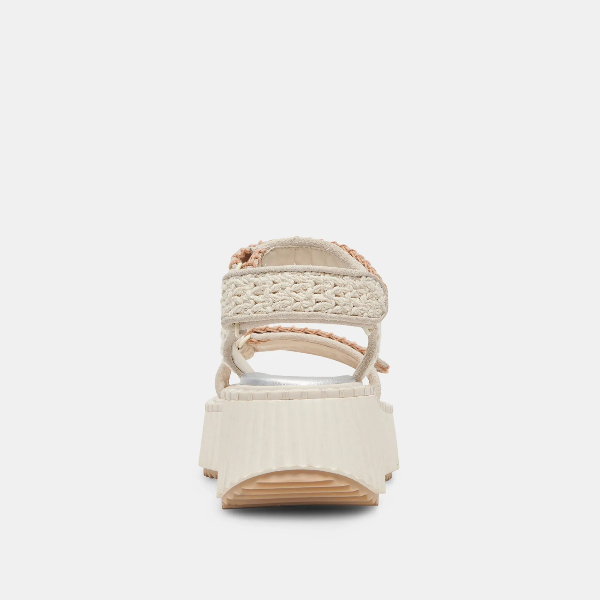 Dolce Vita Debra Sandals in Ivory Suede