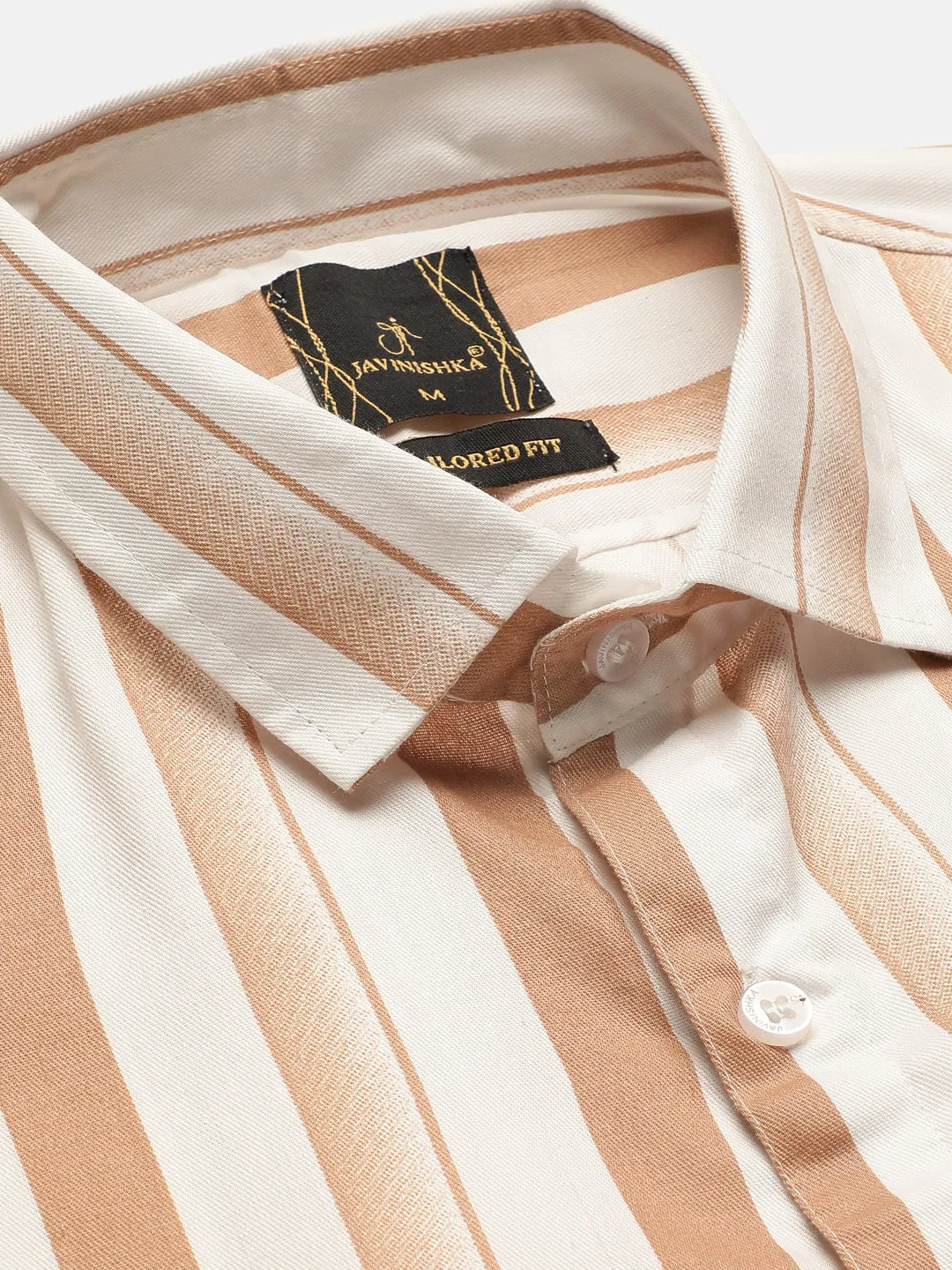 Dual Striped Men Formal Shirt
