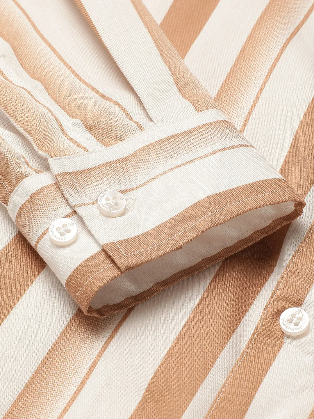 Dual Striped Men Formal Shirt