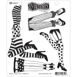 Dylusions by Dyan Reaveley - Cling Stamps - Daddy Long Legs