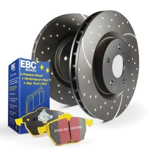 EBC Brakes S5KF1660 S5 Kits Yellowstuff And GD Rotors