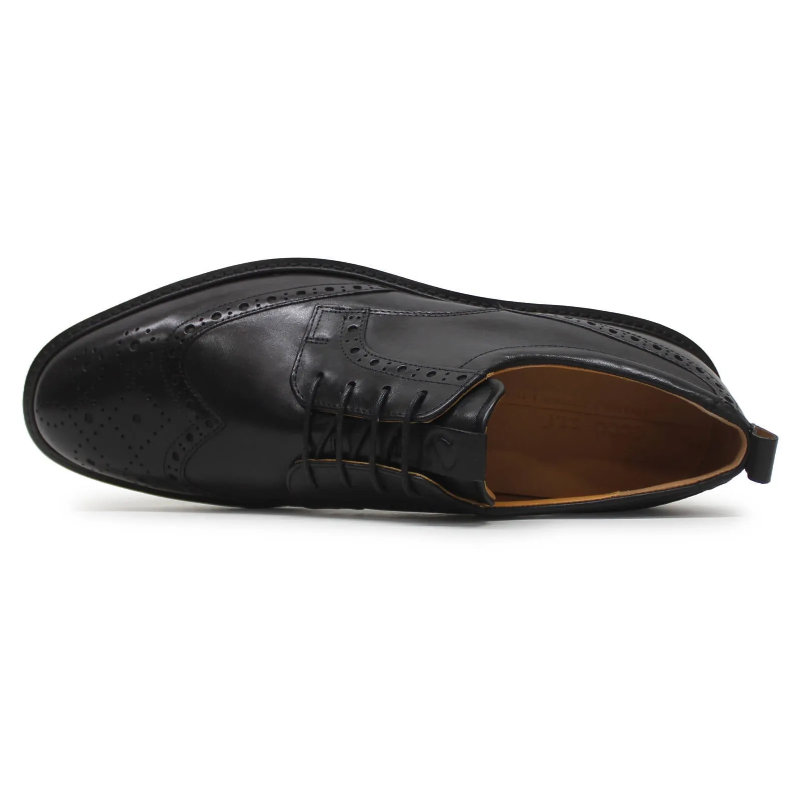 Ecco St.1 Hybrid Full Grain Leather Men's Brogue Derby Shoes