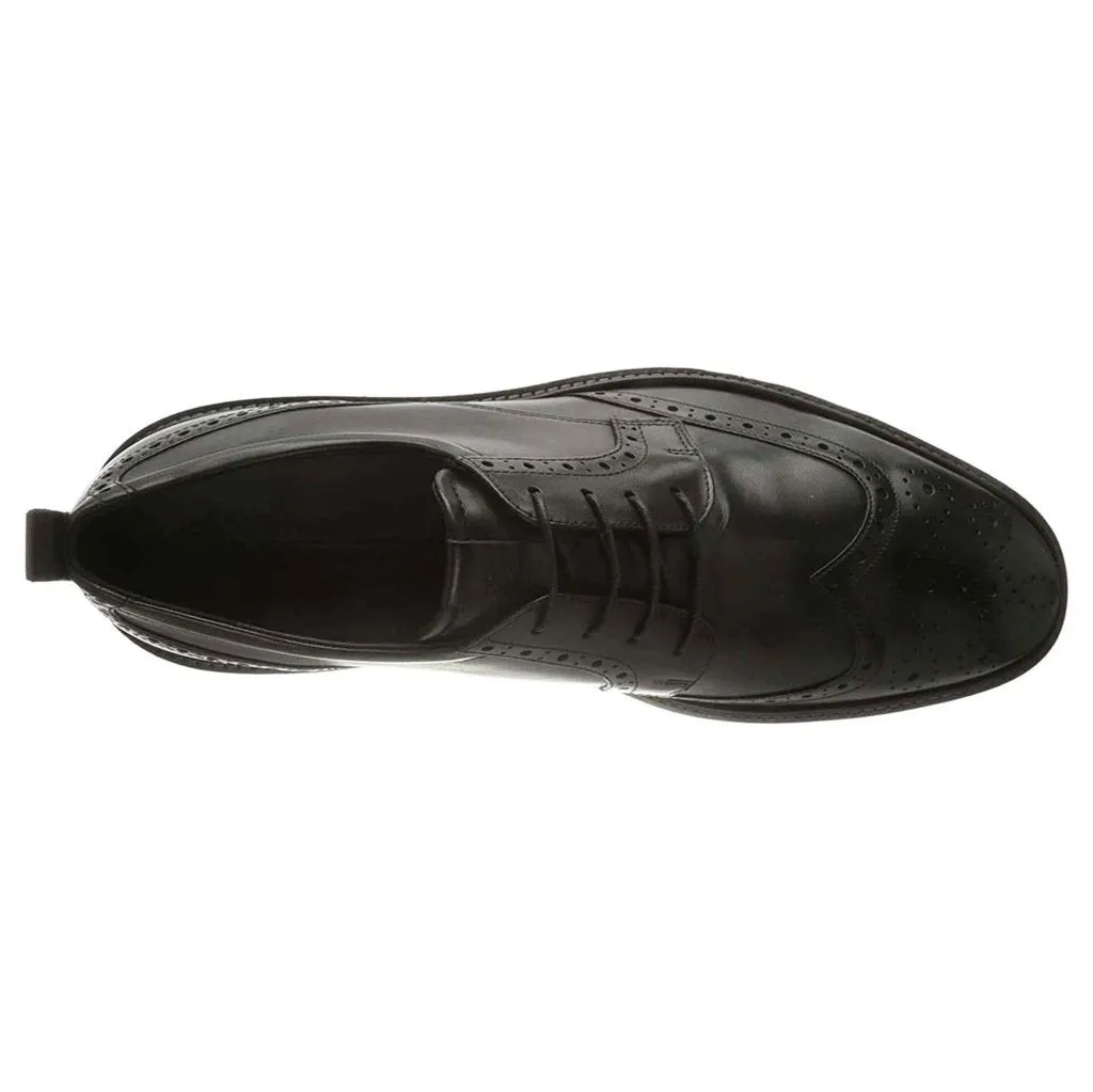 Ecco St.1 Hybrid Full Grain Leather Men's Brogue Derby Shoes