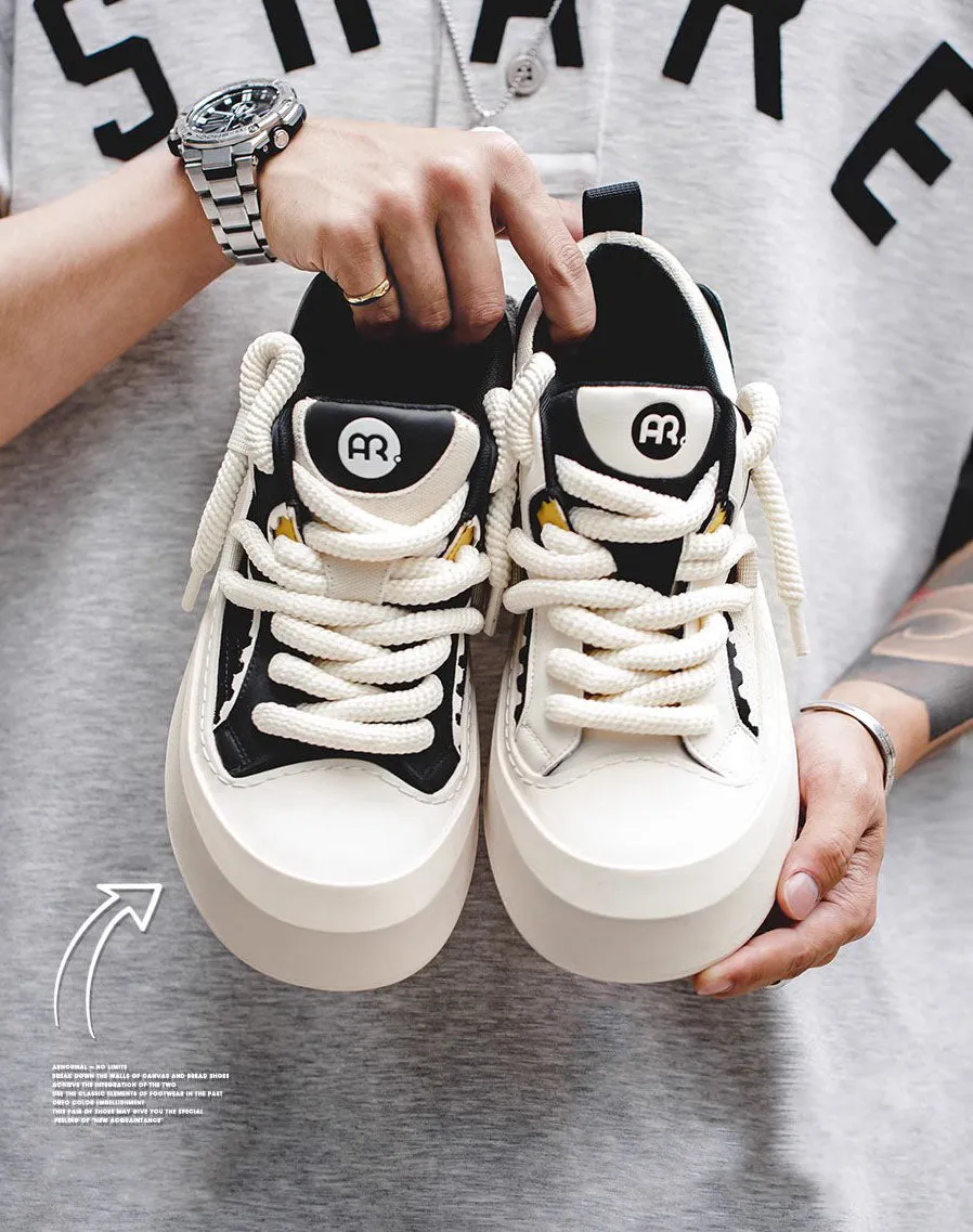 Electric Shark Big Head Breathable Cute Men's Casual Shoes